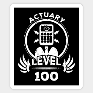 Level 100 Actuary Gift Sticker